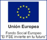 Logotipo Fondo social europeo, formato responsive