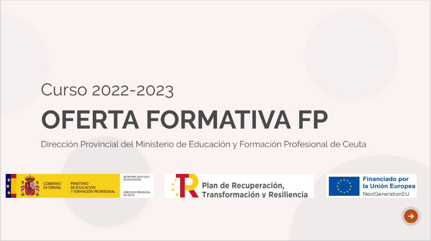 Oferta formativa FP - Curso 2022/2023