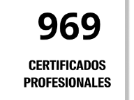 969 Certificados profesionales