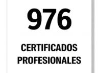 976 Certificados profesionales