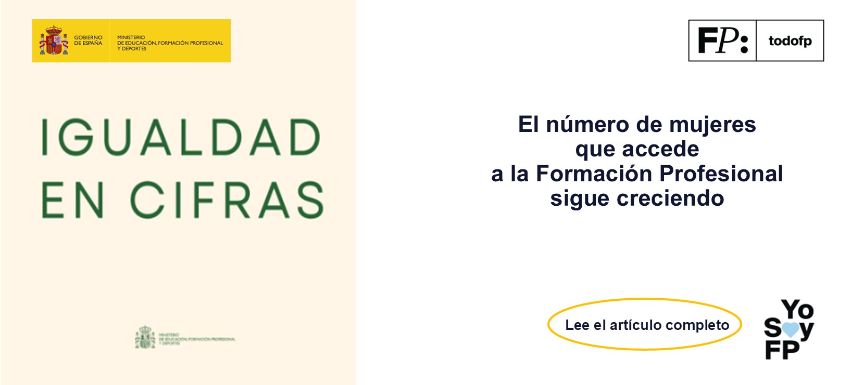 El número de mujeres que accede a la Formación Profesional sigue creciendo