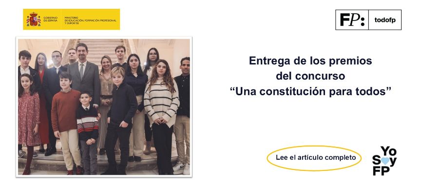 Doce estudiantes, premiados por sus trabajos acerca de la Constitución