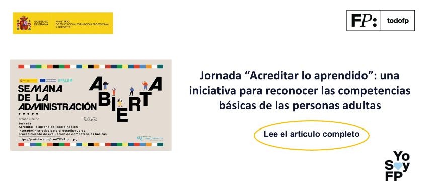 Jornada “Acreditar lo aprendido”: una iniciativa para reconocer las competencias básicas de las personas adultas