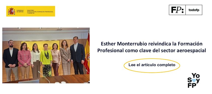 Esther Monterrubio reivindica la Formación Profesional como clave del sector aeroespacial