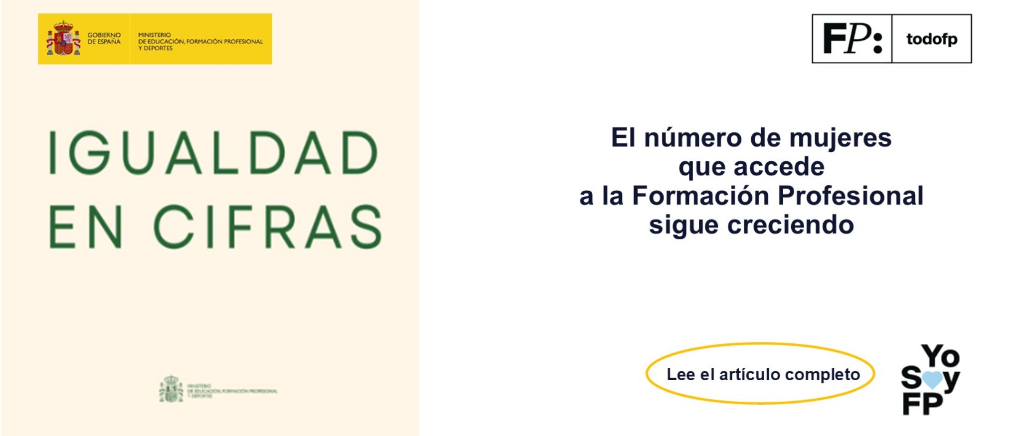 El número de mujeres que accede a la Formación Profesional sigue creciendo