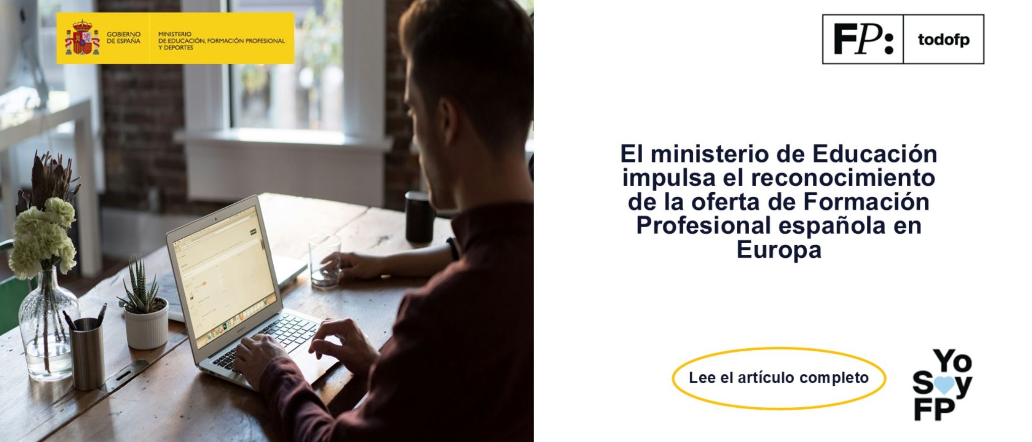 El Ministerio de Educación impulsa el reconocimiento de la oferta de Formación Profesional española en Europa