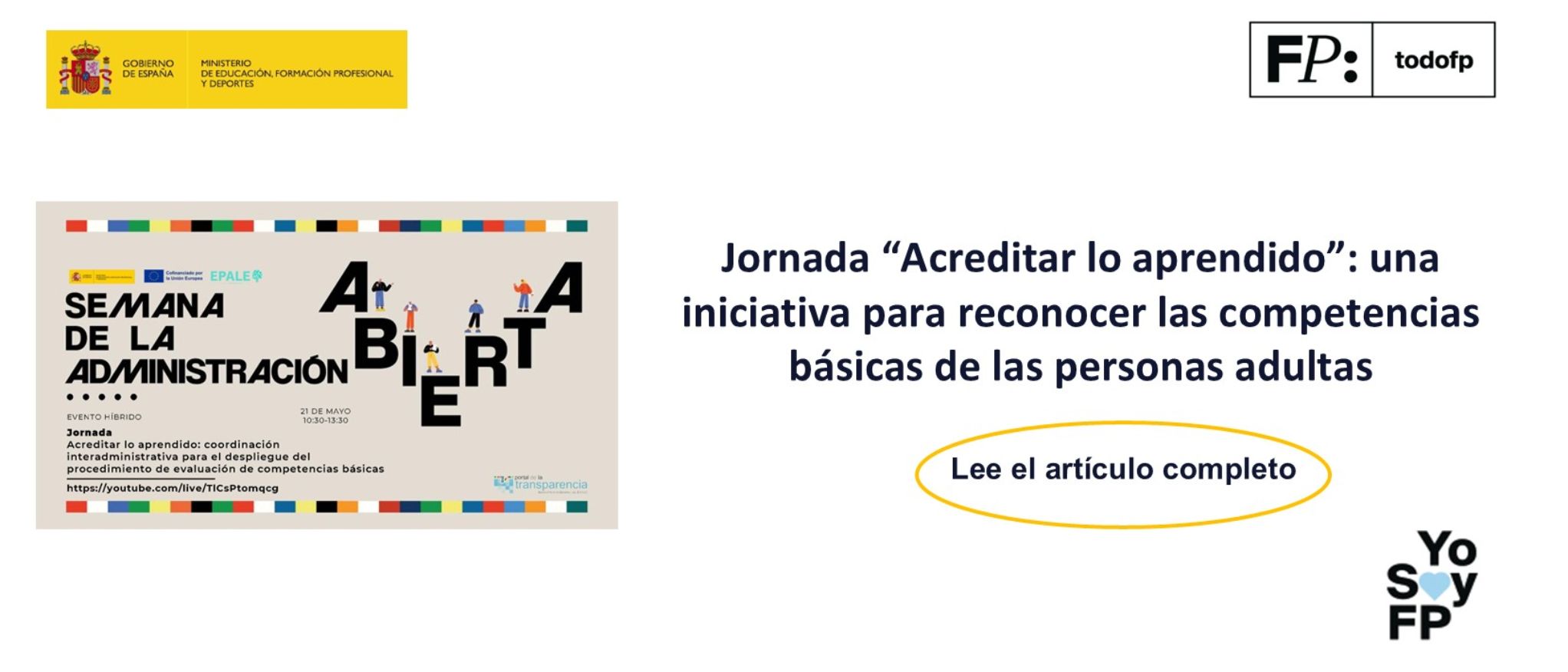 Jornada “Acreditar lo aprendido”: una iniciativa para reconocer las competencias básicas de las personas adultas