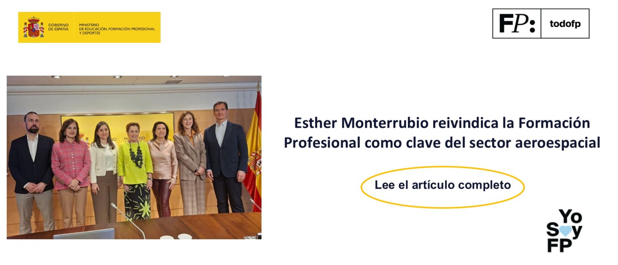 Esther Monterrubio reivindica la Formación Profesional como clave del sector aeroespacial