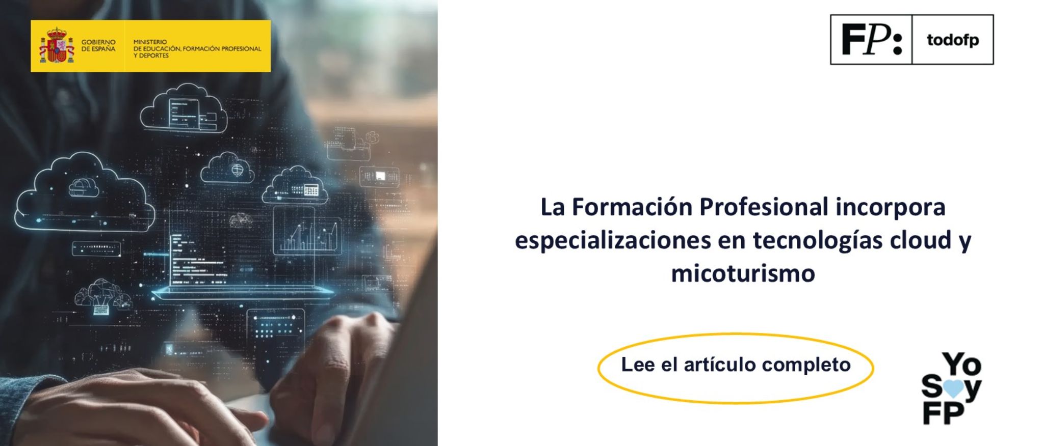 La FP incorpora formación avanzada en contenedores, infraestructuras cloud y turismo micológico