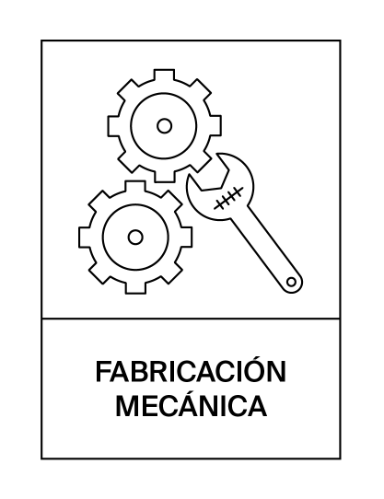 Icono familia profesional Fabricación Mecánica