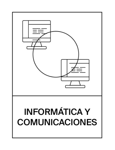 Icono familia profesional Informática y Comunicaciones