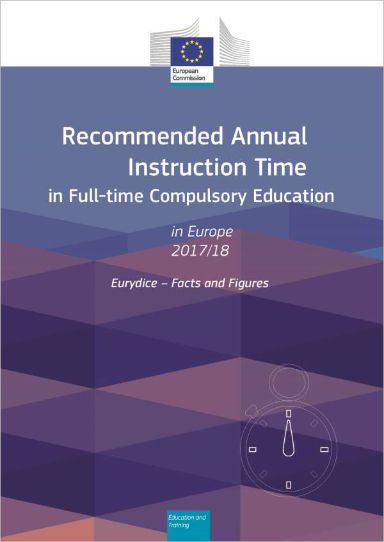 Recommended Annual Instruction Time in Full-time Compulsory Education in Europe – 2017/18