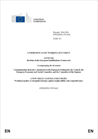 Annex III - Revision of the European Qualifications Framework