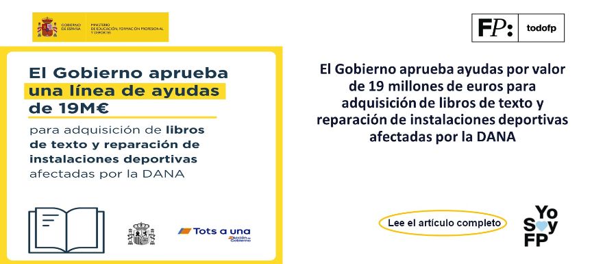 El Gobierno aprueba ayudas por valor de 19 millones de euros