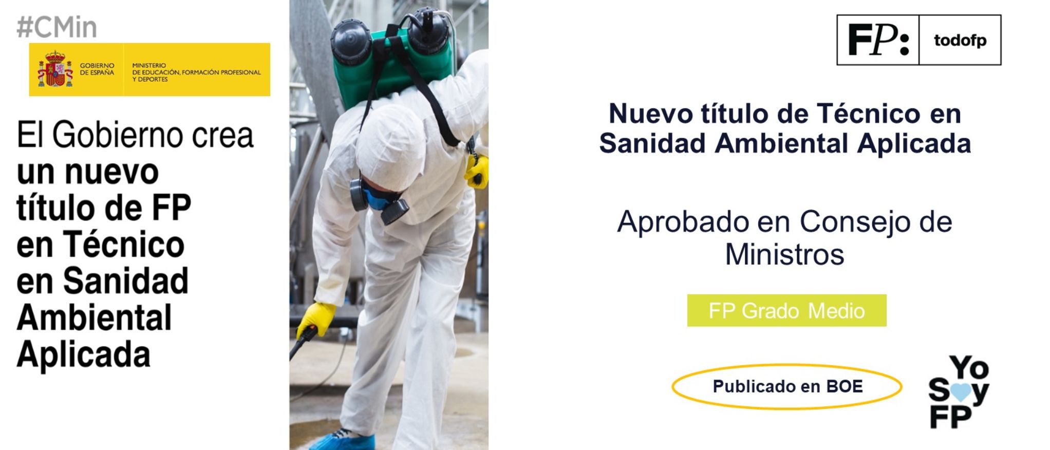 Nuevo título en Técnico de Sanidad Ambiental Aplicada