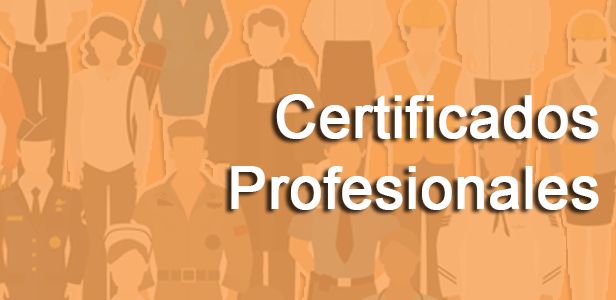 Certificados de profesionalidad